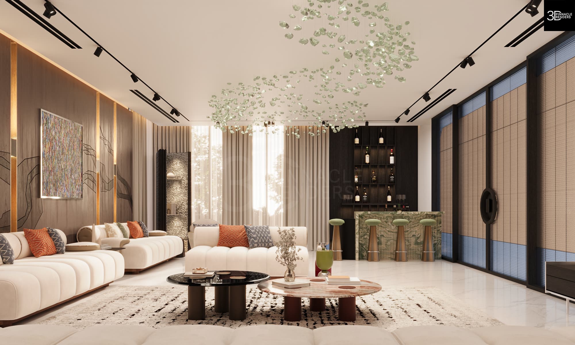 Pinnacle 3D interior design render